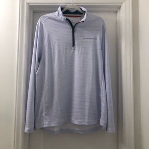NWT Vineyard Vines Quarter Zip. 100% polyester